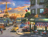 Ravensburger Paris Sunset Puzzle - 2000 Piece Jigsaw for Adults | Unique Softclick Technology | Vibrant, Glare-Free Colors | Made from FSC-Certified Materials Ravensburger