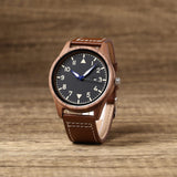 Personalized Walnut Wood Wooden Date Watch, Groomsmen Gift, Mens Gift, Mens Watch, Watches for Men Generic