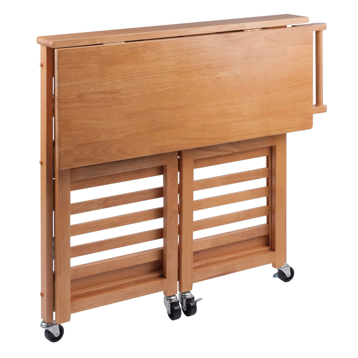 Winsome Radley Kitchen Cart, Light Oak Winsome