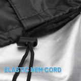 HOXHA Firewood Rack Cover Outdoor Log Rack Waterproof Cover Oxford Fireplace Wood Rack Covers Weather Resistant Outside, 8FT HOXHA