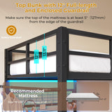 DICTAC Bunk Bed Twin Over Twin Size with Desk and Charging Station L-Shaped Metal Bunk Bed with Led Lights & Storage Shelves and Drawers Twin Size Loft Bed for Teen,Safety Guardrail and Ladder,Black DICTAC