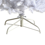 Nearly Natural 8ft. Slim White Artificial Christmas Tree with 1348 Bendable Branches Nearly Natural