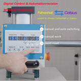 WUMSTOT Heat Press 16x24 Machine: Pneumatic Dual Platen Heat Press with Portability Stand & Up-Sliding Function - Large Format Sublimation Transfer Machine for Professional Printing WUMSTOT