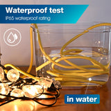 BBOUNDER Outdoor Extension Cord 50 FT Waterproof, 12/3 SJTW Heavy Duty 15A 1875W, Flexible 100% Copper 3 Prong Cords for Commercial Use and High Power Appliance, Yellow BBOUNDER