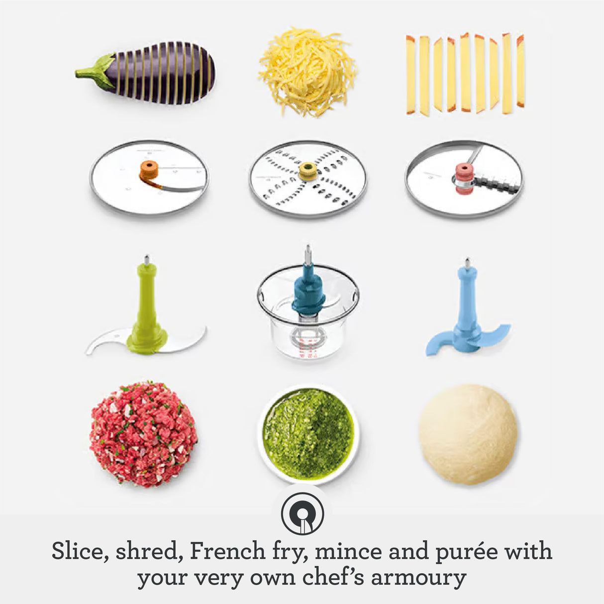 Breville Paradice 16 Cup Food Processor, Brushed Stainless Steel, BFP 838 Breville