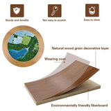 3 Sets Embroidery Display Frame with Bamboo Hoops, 6 Inch Round Wall Mounted Embroidery Hoop Frame for Finished Cross Stitch, Needlework, DIY Art Craft Sewing Decoration JoyHuaTrade