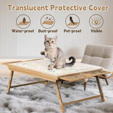 SkylarkJoy Jigsaw Puzzle Table 1500 Pieces, Portable Puzzle Board with 4 Drawers and Cover, Wooden Puzzle Board for Adults with Drawers, Board Gmae Table for All Ages SkylarkJoy