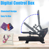 Digital Heat Press Machine, 16x20 inch Heat Press for t Shirts, Fast Heating for Heat Sublimation and Heat Vinyl Transfer Machine SDKEHUI
