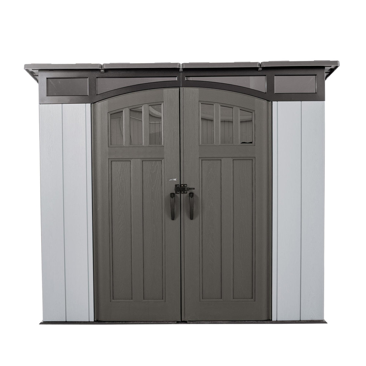 Lifetime Modern Outdoor Storage Shed, 8 x 5 Foot, Gray Lifetime