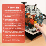 Sublimation Wind Spinner Blank 10 Inch 5 Pack Aluminum Wind Sculpture Double Sided Heat Transfer Printing (Hexagon Shape) WANZELONYO