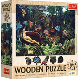 Trefl The Dream - Henri Rousseau 200 Jigsaw Puzzle Wood Craft Irregular Shapes, 5 Special Puzzles, Famous Paintings and Artists, Creative Fun for Adults and Children from 9 Years Old Trefl