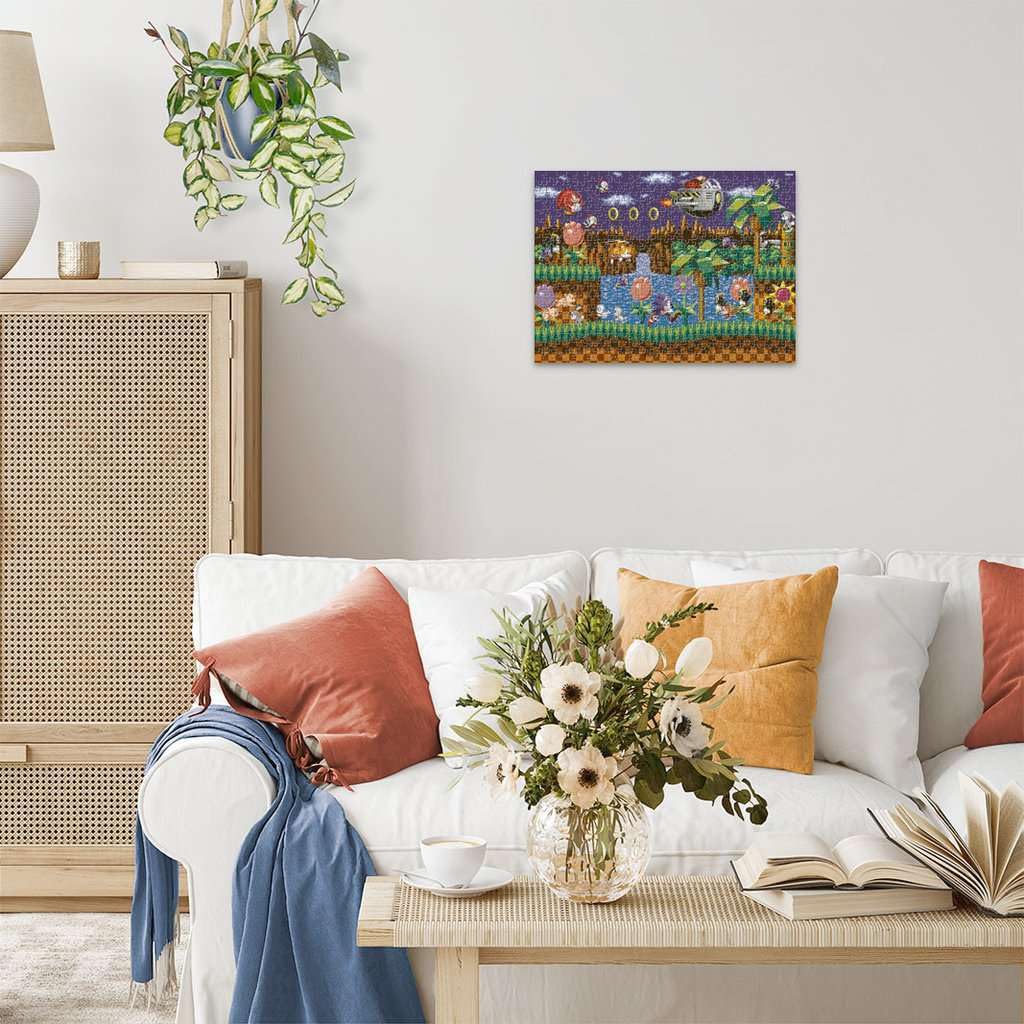 Ravensburger Sonic The Hedgehog: Classic 500 Piece Jigsaw Puzzle - 12001135 - Handcrafted Tooling, Made in Germany, Every Piece Fits Together Perfectly Ravensburger