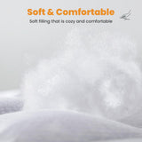 MATBEBY Queen Size Mattress Pad - Cooling Breathable Mattress Topper, Quilted Fitted Mattress Protector, Pillow Top Mattress Cover with 8-21" Deep Pocket, Soft, Machine Washable, White, 60x80 Inches MATBEBY