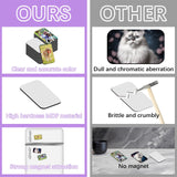 60 PCS Sublimation Magnets Blanks Rectangle Products 30 Pcs Sublimation Blank 30 Pcs DIY Metal Magnetic Kitchen Sublimation Magnet Blanks Bulk 2.76 inch AiDiYGECO