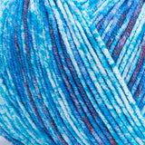 YarnArt Jeans Splash - Variegated Sport Yarn 55% Cotton 45% Acrylic 1 Skein/Ball 50g 174yds Soft Cotton Yarn for Amigurumi (944) YarnArt