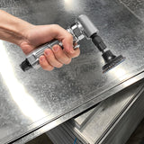 Right Angle Air Die Grinder With 22 Grinding Discs,1/4 inch Pneumatic Die Grinder Tool,Mini Angle Grinder Kit For Grinding,Polishing,Deburring YoShin