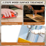 39IN Long Wooden Step Stool for Elderly, Half Wooden Riser Step Stool for Bedside, Bathroom, Kitchen and Outdoor High Steps(39.0" L*11.5" W*4.6" H) Coocure