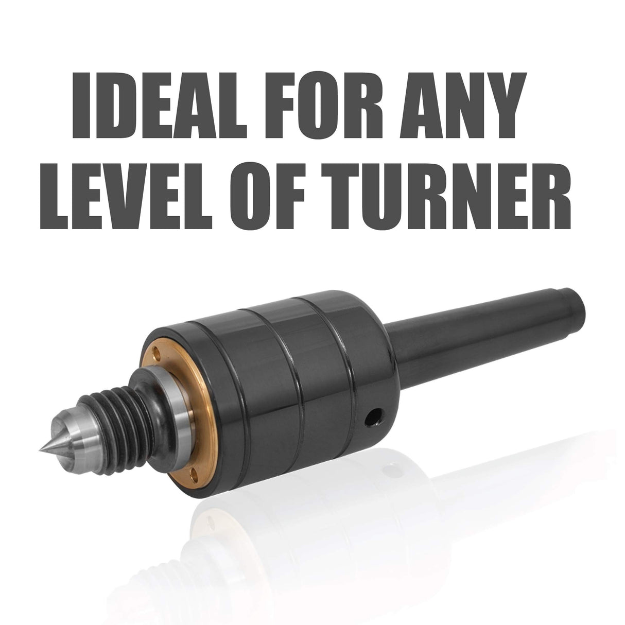 Savannah Heavy Duty Dual Bearing Live Center For Woodworking Lathes and Large or Small Wood Turning Projects. Ultra Smooth Live Center Performance with Minimal Play for MT2 Lathes Savannah