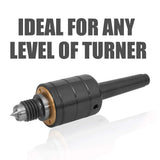 Savannah Heavy Duty Dual Bearing Live Center For Woodworking Lathes and Large or Small Wood Turning Projects. Ultra Smooth Live Center Performance with Minimal Play for MT2 Lathes Savannah