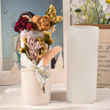 Cylinder Molds Silicone Wave Spiral Candle Mold - Silicone Resin Casting Molds for Candle & Resin & Soap Craft Supplies (cylinder-2-pack-6-inch) EVERELAM