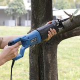 G LAXIA Reciprocating Saw, 6Amp 2800RPM Variable Speed Reciprocating Saw with 4/5"(20mm) Stroke Length, 3Pcs Blades for Wood, Soft Metal, PVC Pipe Cutting G LAXIA