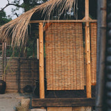 Bamboo Shades for Windows 70% Blackout Shades Blinds 10'' 20'' 26'' 28'' 30'' 34'' 36'' 38'' 42'' 48'' 54'' 60'' 72'' Width Bamboo Blinds Roller Shades for Patio Garden Balcony Cordless (Size : W60x7 Generic