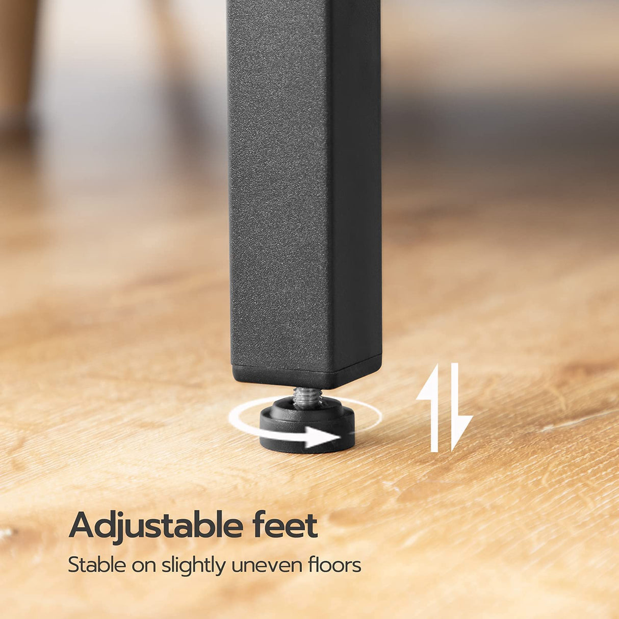 HOOBRO Rustic Brown Bar Table Set with Stools - Space-Saving Pub Dining Solution HOOBRO