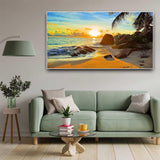 Diamond Painting Kits for Adults,Large Sunset Ocean Beach Diamond Art Painting for Beginners, Diamond Round 5D Full Drill Paint with Diamonds Pictures Gem Art Painting Kits DIY Crafts Kits 28X16in OFRKE