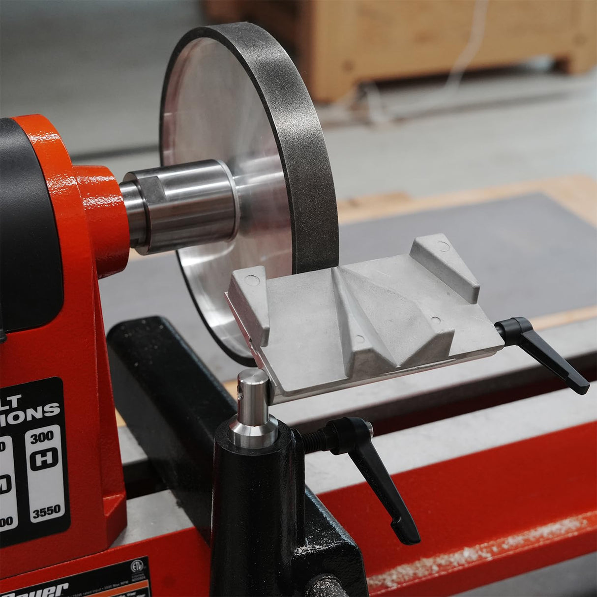 BMWOOD LG-GRIND Lathe Tool Rest Sharpening System Kit, used on Woodturning Lathe, Grinding Jig for wood chisels. BMWOOD