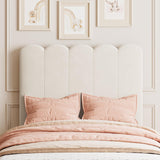 IDEALHOUSE Twin Bed Frame with Storage Drawer and Headboard, Velvet Upholstered Twin Platform Bed Frame for Girls, Strong Wooden Slats Support, Noise-Free, Easy Assembly (Beige) IDEALHOUSE