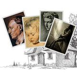 Cettkowns 36 Pieces Artist Blending Stump and Tortillion Art Blenders for Student Sketch Drawing Cettkowns