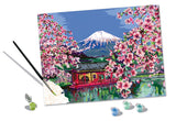 Ravensburger CreArt Japanese Spring Paint by Numbers Kit for Adults - Painting Arts and Crafts for Ages 14 and Up Ravensburger