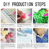 5D Diamond Painting Kits for Beginners,Animal Special Shape Diamond Art Kits for Purple Octopus DIY Crystal Rhinestones Paint by Diamonds and Crafts for Adults Home Wall Decor 12 X 12inch SHICERNHJ