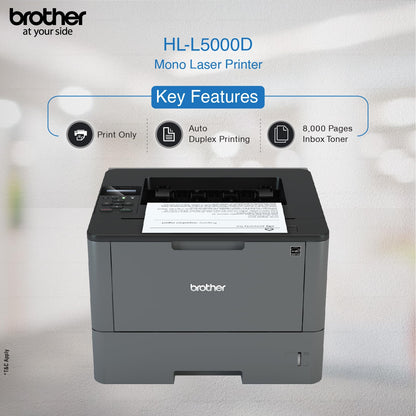 Brother Hl-L5000D Business Laser Printer Duplex