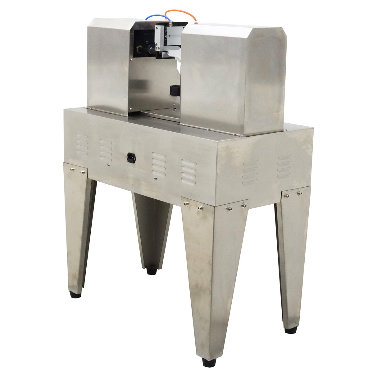 TECHTONGDA Ultrasonic Soft Plastic Hose Sealer Tube Sealing Machine Welder with Cutter Date Coder for Toothpaste Cosmetic Aluminum Plastic Pipe 220V TECHTONGDA