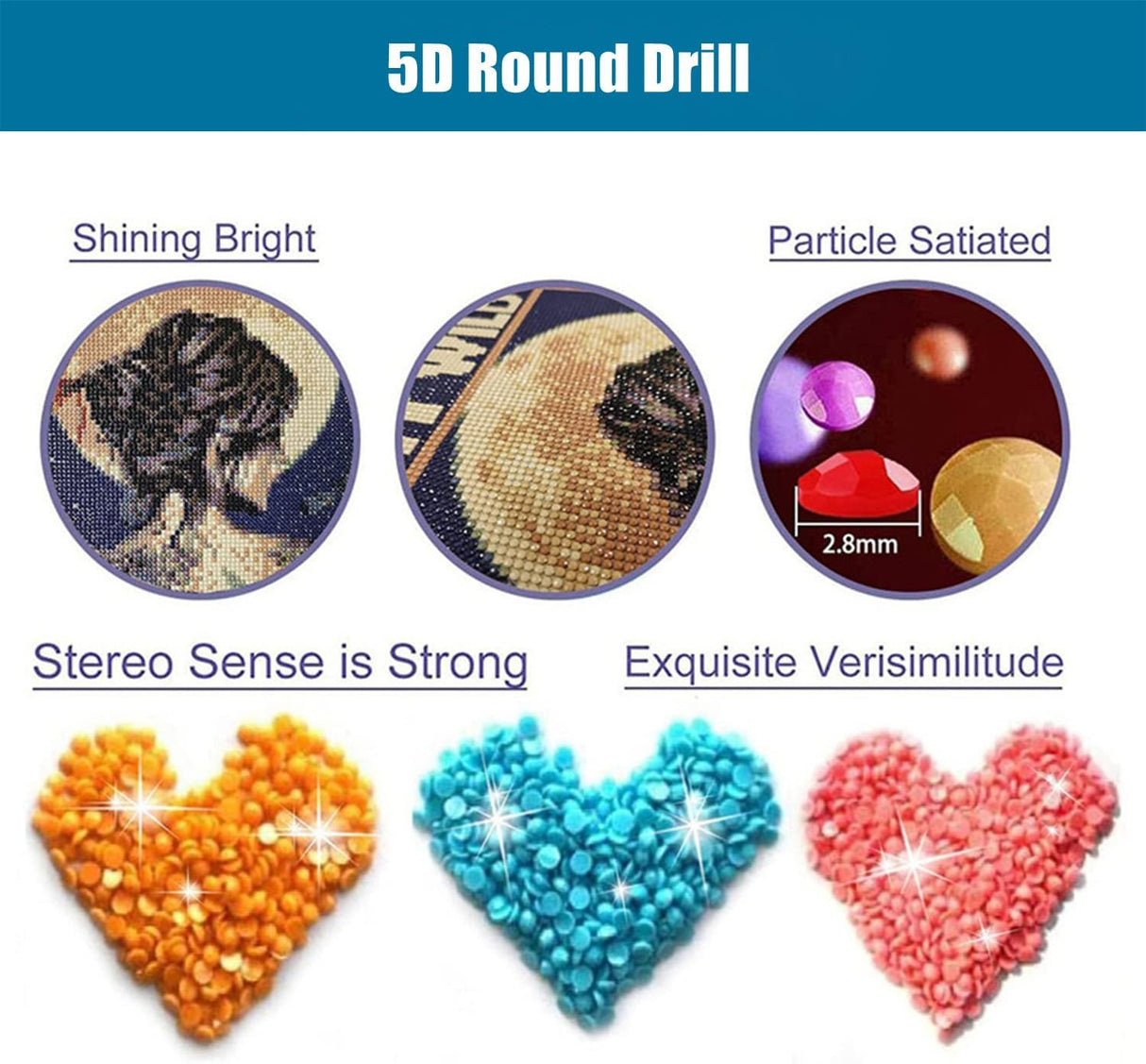 AIBOERL Diamond Painting Kits, 5D DIY Tulips Full Drill Diamond Art Painting Kits for Adults, Diamond Painting Gem Art Craft for Home Wall Decor (11.8 * 15.8 inch) AIBOERL