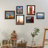 SESEAT 8x10 Picture Frame Rustic Brown, Display Pictures for Wall and Tabletop, 1 Pack SESEAT