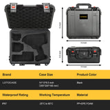 Case for Dewalt Impact and Torque Wrench - Waterproof Hard Tool Box for Dewalt Set, Power Tool Combo Kit Bag for Dewalt Atomic 20V 2/1 3/4 3/8 Inch Cordless Torque Wrenches/Battery/Charger (Case Only) LOTOCASE
