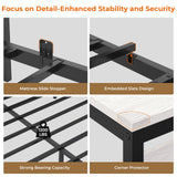 Hasuit Full Corner Bed with Drawers and Bookcase Storage Shelves, Full Daybed with Charging Station & LED Light, Farmhouse Wooden Bed Frame with Sliding Barn Doors, No Box Spring Needed, Black & White Hasuit