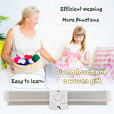 Rosvola Knitting Machines for Adults, 150 Knitting Machine, 150 Needle Knit Fast Flat Knitting Machine Kit and Parts Accessories Rosvola