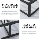Vehowy 9 Inch Box Spring for King Bed,Heavy Duty Box Spring Mattress Foundation/Metal Bed Base/Noise Free/Non-Slip/Easy Assembly Vehowy