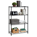 14x36x54 Inch 4-Shelf Storage Shelves Heavy Duty Shelving Unit for Kitchen Metal Shelves Garage Organizer Wire Rack Shelving Storage Unit Shelf Adjustable Utility NSF Certification Commercial BestOffice