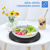 Lazy Susan 10 inch with Steel Ball Bearings,Heavy Duty Rotating Swivel Stand,Lazy Susan Turntable for Flat Panel Monitors, TV's, Potted Plants, Stereo Speakers, Lazy Susan Turntable Organizer CTTZCKJ