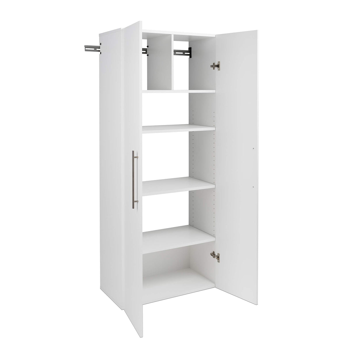 HangUps Large Storage Cabinet, 30", White Prepac