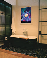 DIY Diamond Painting Kits for Adults, 5D Pooh Diamond Art, Full Drill Cross Stitch Canvas Art, Wall Decor HUANNY