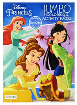 Disney Princess Jumbo Coloring & Activity Books, 4-ct Set BNDN