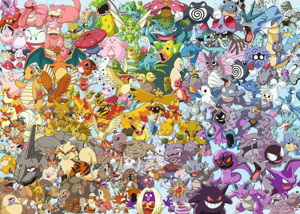 Ravensburger Pokémon 1000 Piece Challenge Jigsaw Puzzle for Adults and Kids Age 12 Years Up Ravensburger