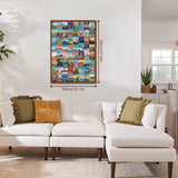 World Landmarks Travel Puzzle 1000 Pieces for Adult, Landscape Scene Jigsaw Puzzle of World Most Visited Tourist Attractions, Travel City Scenic Scenery Poster Jigsaw Puzzles BBOLDIN