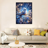 Benjenes Diamond Art Kits for Adults, Bird Diamond Painting Kits for Adults, 5D DIY Round Drill Gem Art Paint with Diamonds Dots Crafts Kits for Home Decor Gift 12x16inch Benjenes