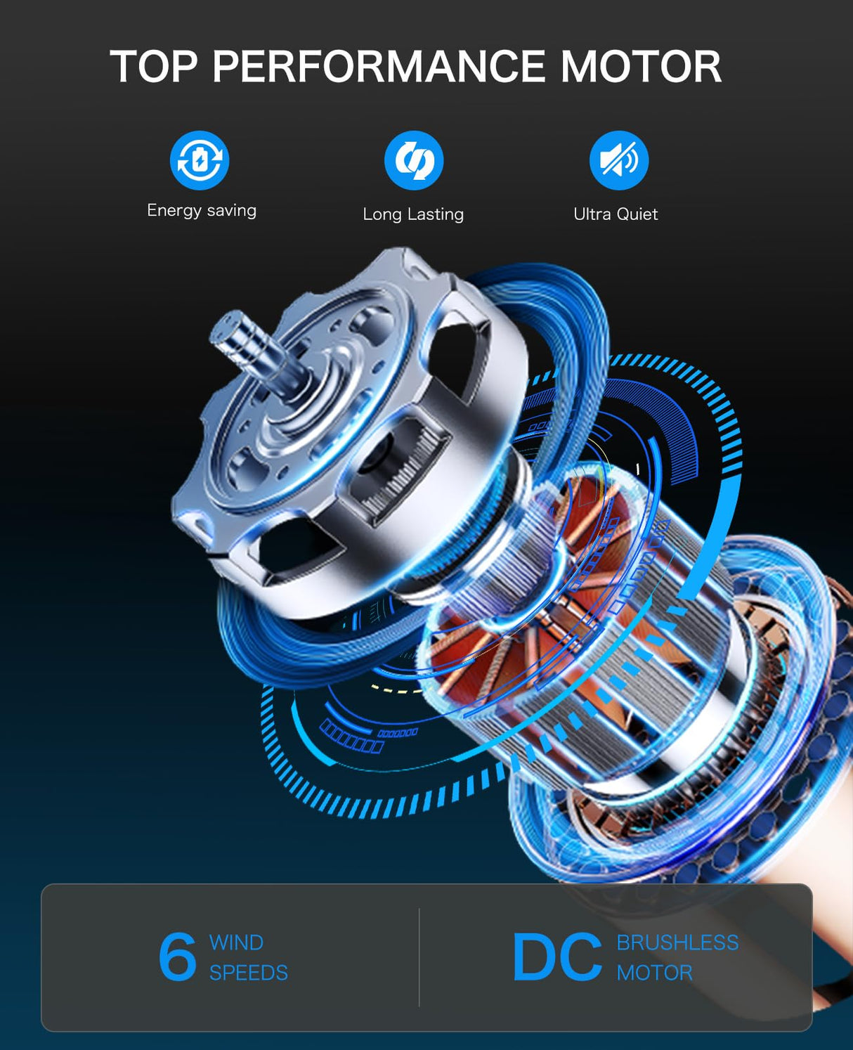 JOYEYE Ceiling Fans with Lights and Remote, 3 Solid Wood Blades, Outdoor Wooden Ceiling Fan with 2 Downrods for Patios, 52 Inch Modern Ceiling Fan with Noiseless Reversible DC Motor JOYEYE